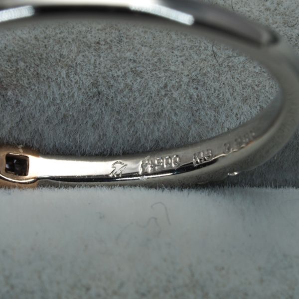 セイレーンアズーロ リング ダイヤ ダイヤモンド 0.186ct サファイア