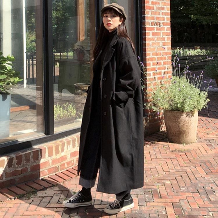 S チェスターコート レディース ロング コート 韓国風 ロングコート 冬 おしゃれ 韓国 秋 アウター 中綿コート 大人 上品 通勤 ゆったり ロング丈 ロングコート 黒 dd068t2