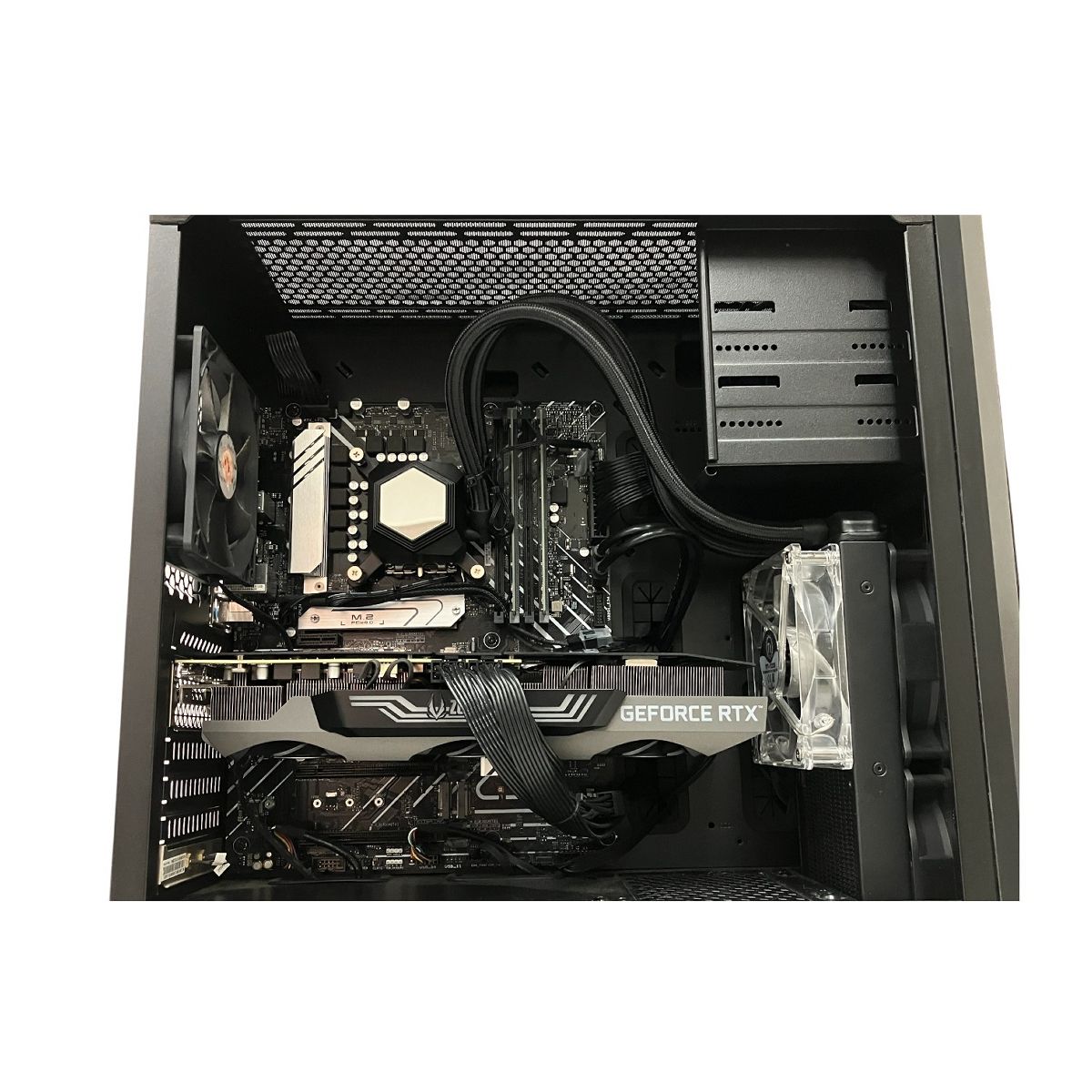 自作パソコン Thermaltake デスクトップ パソコン i7 12700KF 16GB HDD