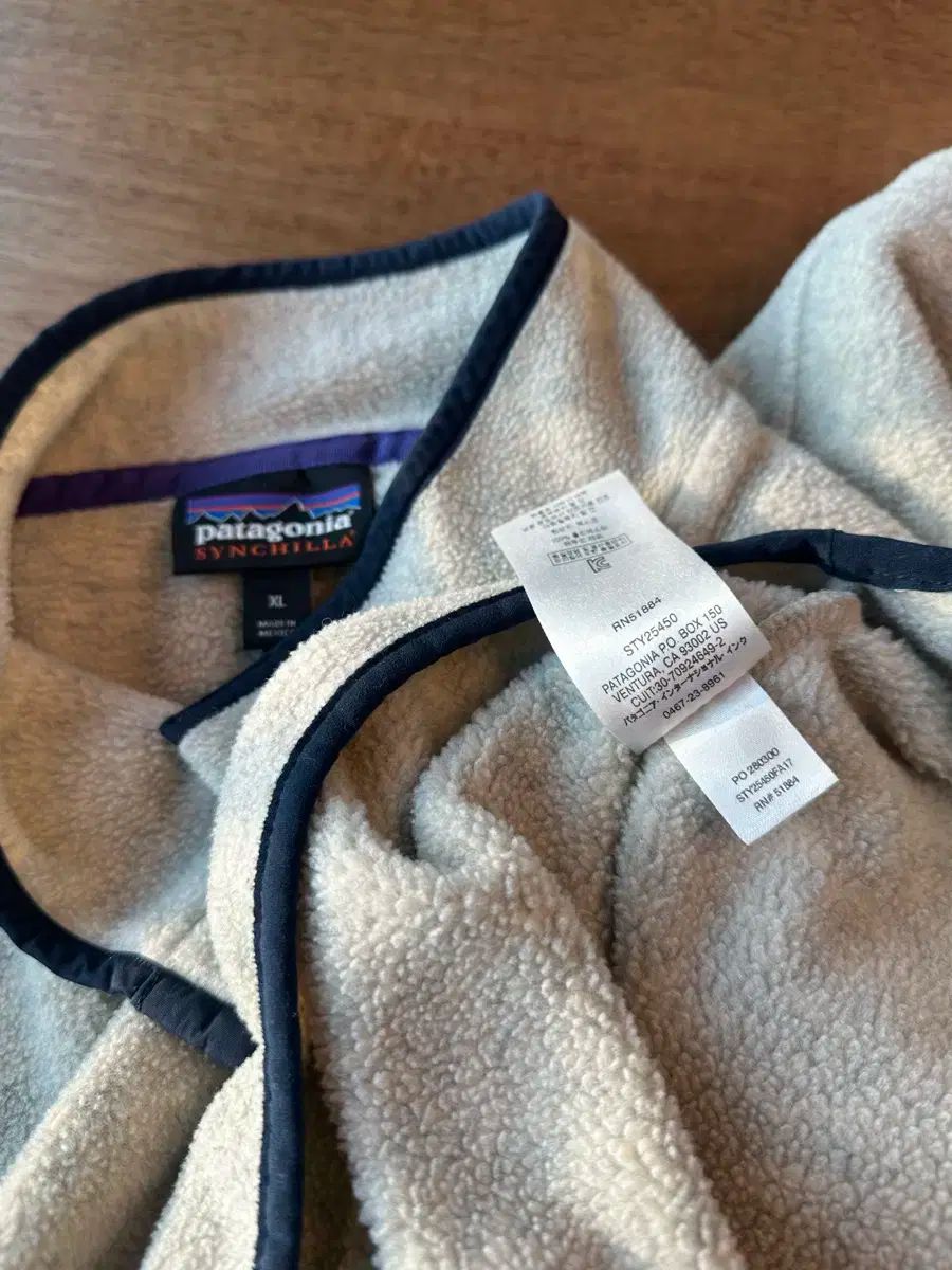 パタゴニア シンチラ フリース プルオーバー XL オートミール