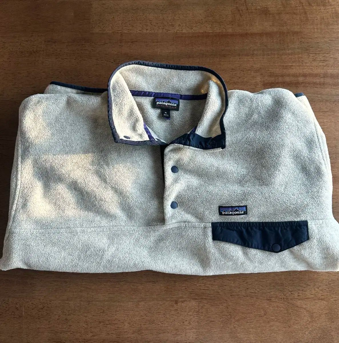 パタゴニア シンチラ フリース プルオーバー XL オートミール