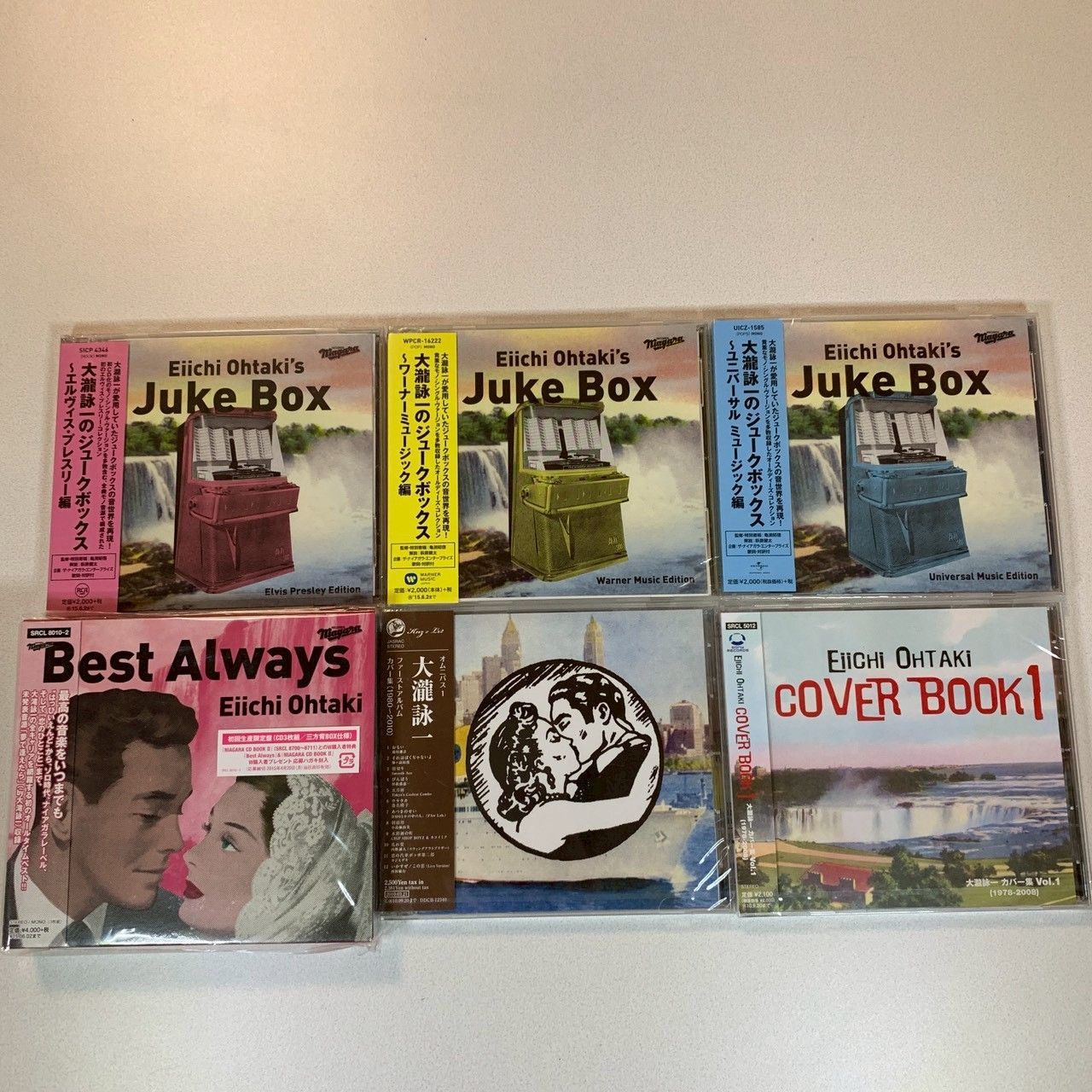 シュリンク セット 大滝詠一CD 6枚 大瀧詠一