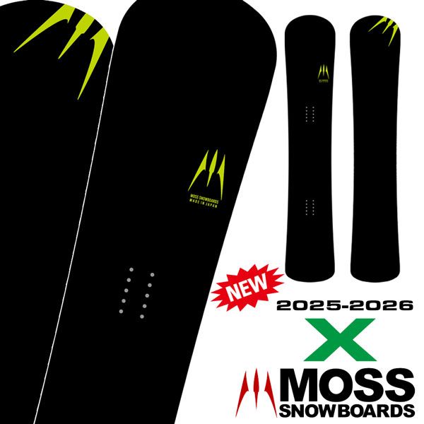 フリースタイルハンマーヘッド・スノーボード 2025/2026 MOSS モス X