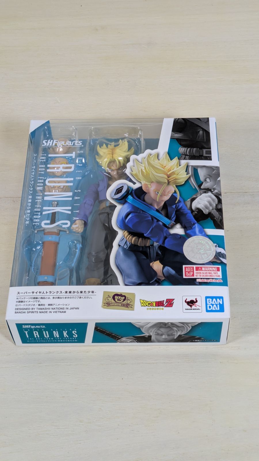 大野43-15-1113 S.H.Figuarts スーパーサイヤ人トランクス-未来から来た少年- ドラゴンボールZ