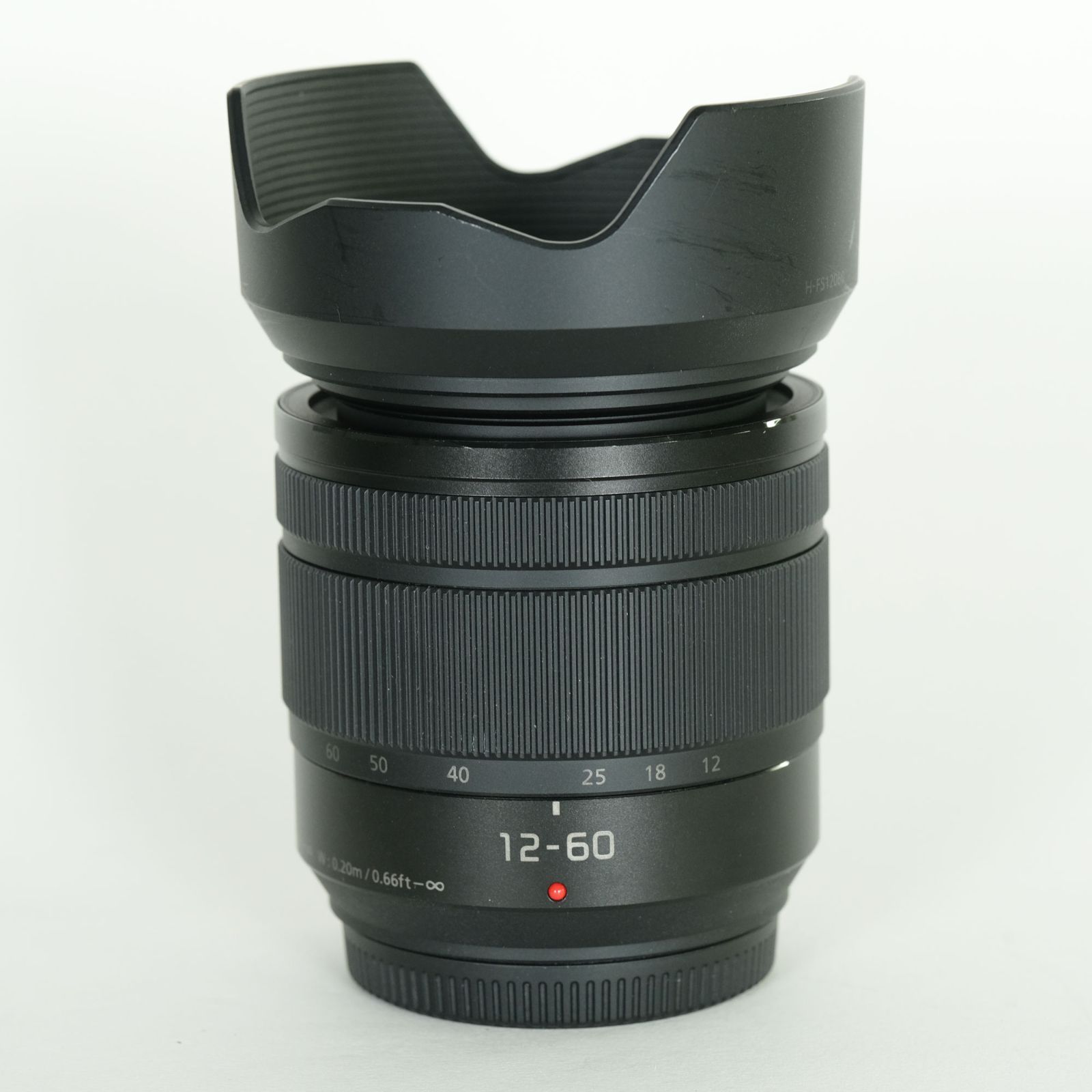 ジャンク品 Panasonic LUMIX G VARIO 12-60mm F3.5-5.6 ASPH. POWER O.I.S. マイクロフォーサーズマウント