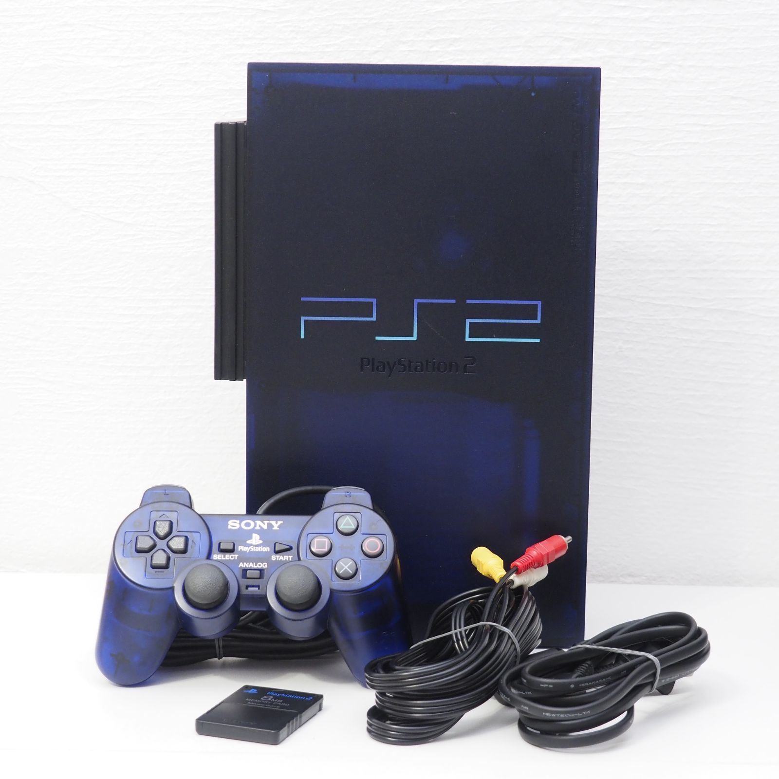 PS2 SCPH-50000 プレイステーション2 ミッドナイト ブルー 本体 すぐ