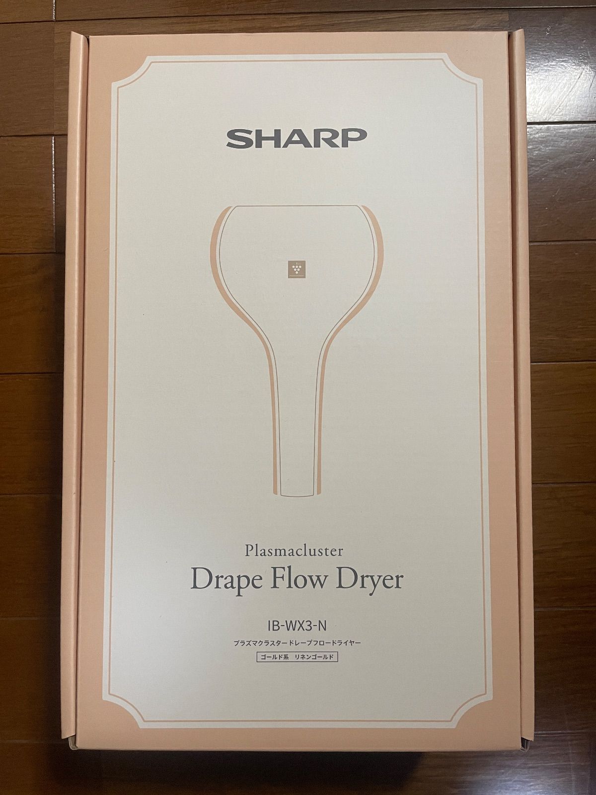 新品未使用　シャープ　ドライヤー　IB-WX3-N 楽天市場】ドライヤー シャープ IB-WX3-N リネンゴールド プラズマ