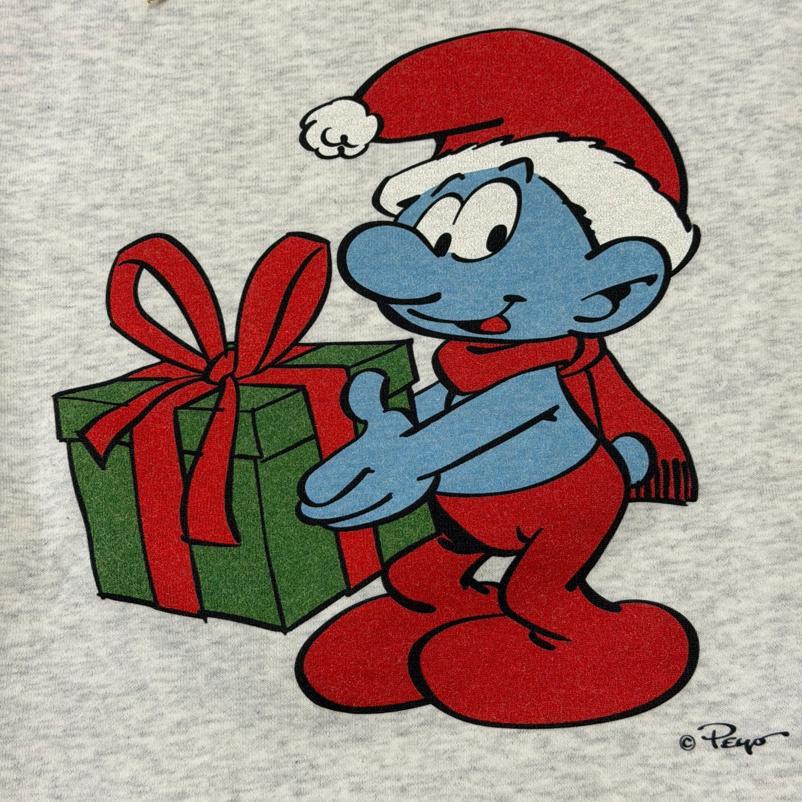 参考上代10890円 未使用 GOOD ROCK SPEED 24AW Christmas Smurf Sweat 
