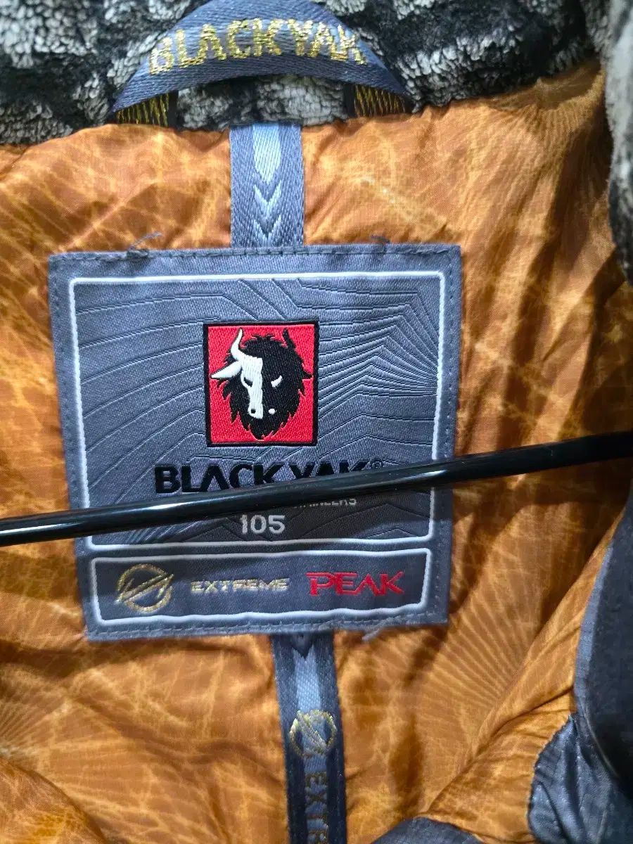 BLACK YAK ダウン ジャケット グレー ブルー