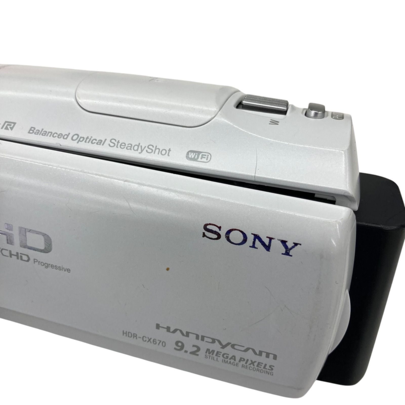 186001 訳アリ品 sonny ソニー ハンディカム HDR-CX670 ホワイト