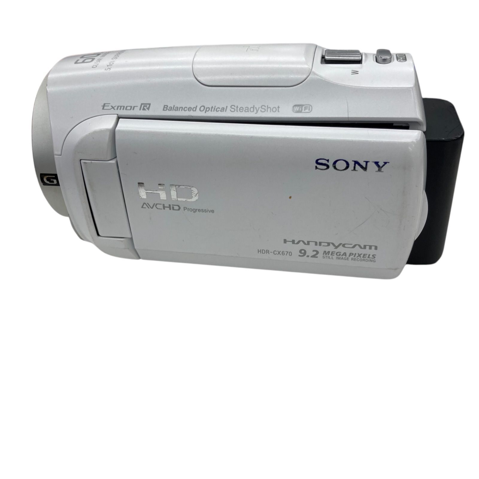 186001 訳アリ品 sonny ソニー ハンディカム HDR-CX670 ホワイト