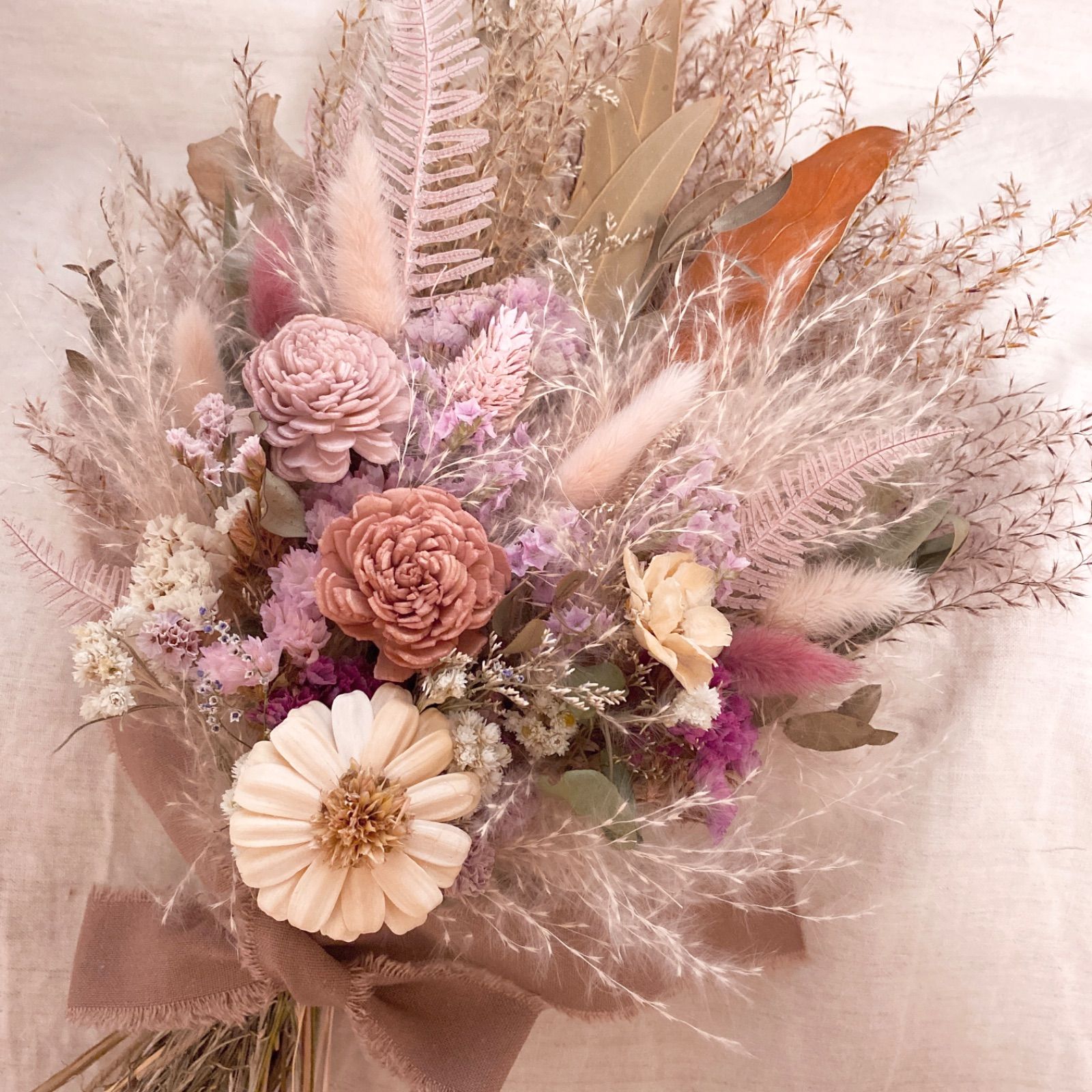 ◇スワッグ◇ナチュラルスワッグ◇ドライフラワー 楽天市場】ドライフラワースワッグ ナチュラルホワイト ＊ ホワイト系