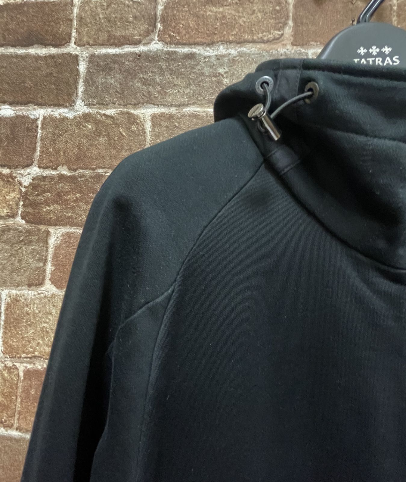 TATRAS タトラス SENARCO ロゴワッペン ダブルジップ ジップパーカー