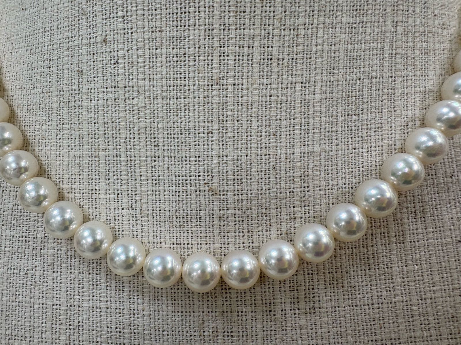 ノンブランドジュエリー 花珠真珠ネックレス シルバー ネックレス