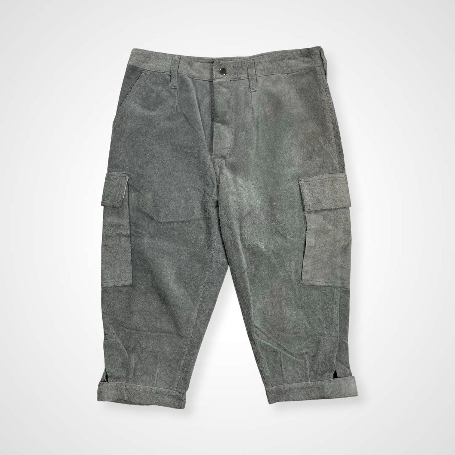 VINTAGE ヴィンテージ ドイツ軍 スウェードミリタリークロップド サンプリング 藤原ヒロシ 裏原 SIZE W81