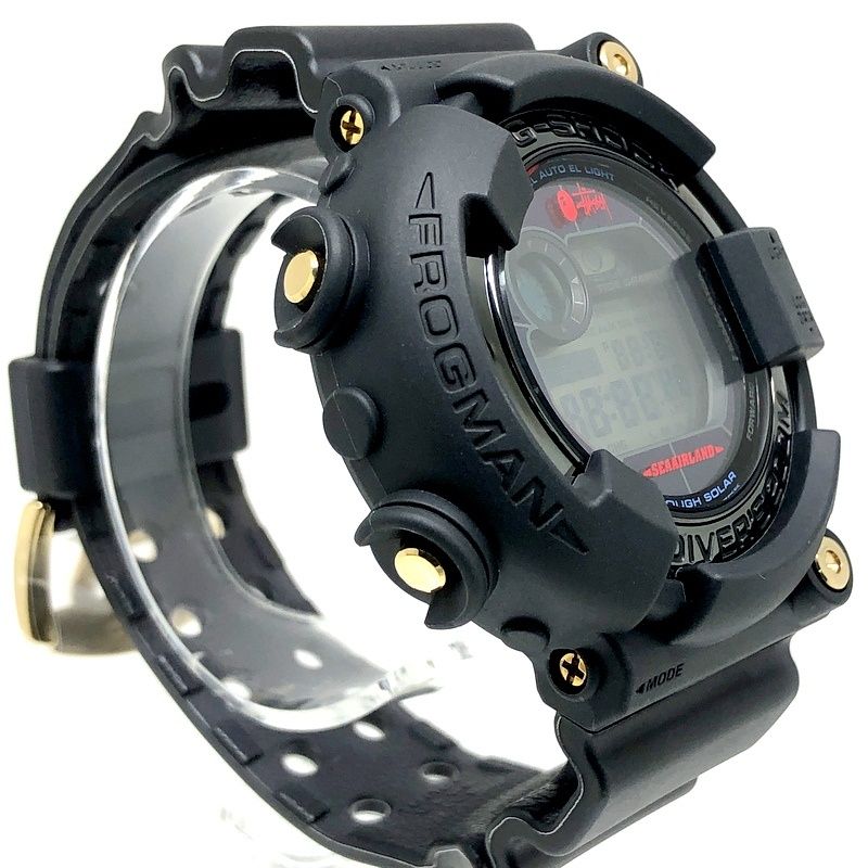 G SHOCK ジーショック GF 8250 BS 1 FROGMAN STUSSY BAPE タフソーラー グレー スケルトン トリプルネーム 2013年 発売