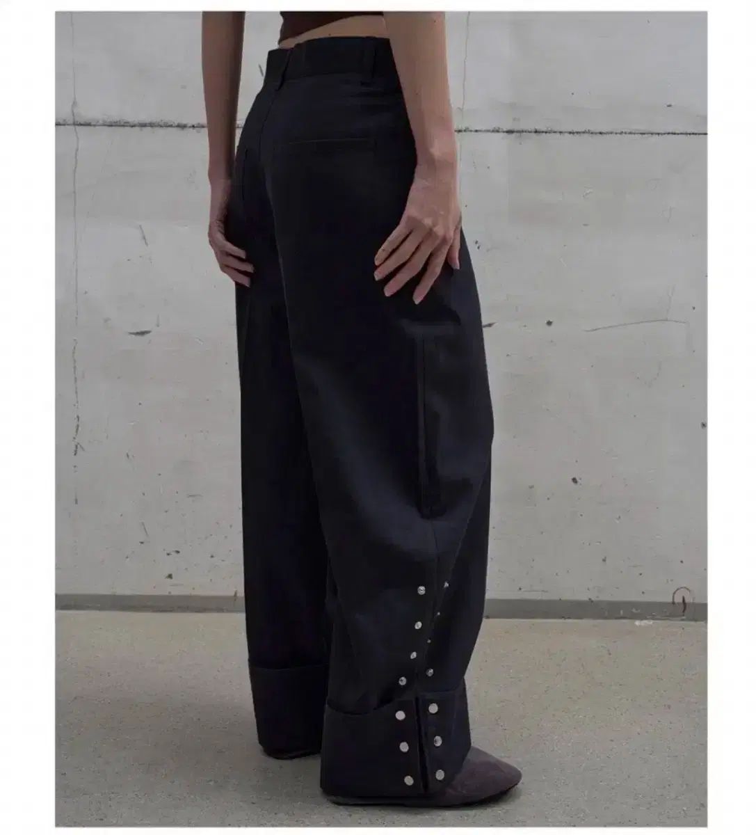 Lcdcスナップパンツ ネイビー s