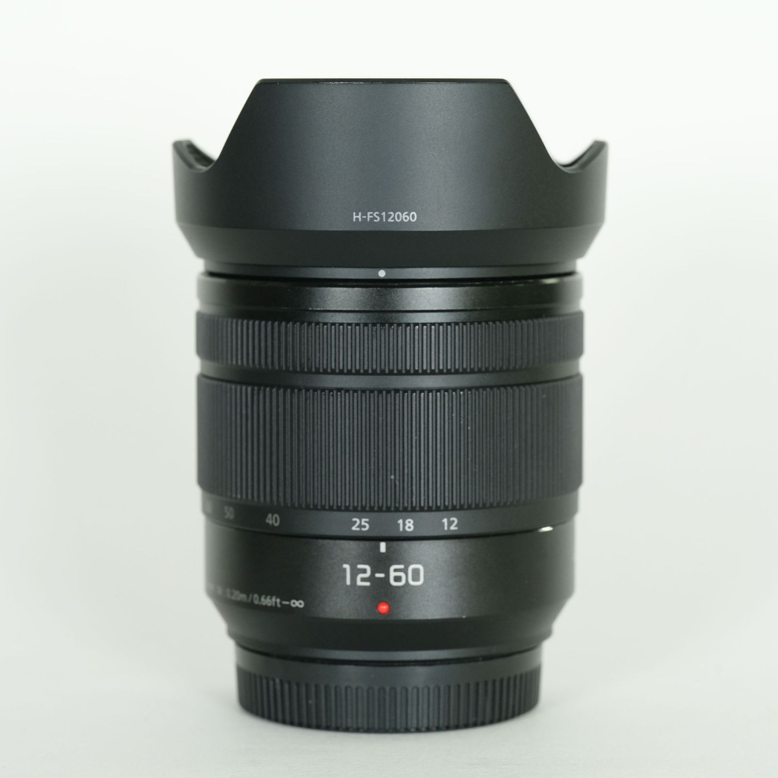 並品 Panasonic LUMIX G VARIO 12-60mm F3.5-5.6 ASPH. POWER O.I.S. マイクロフォーサーズマウント