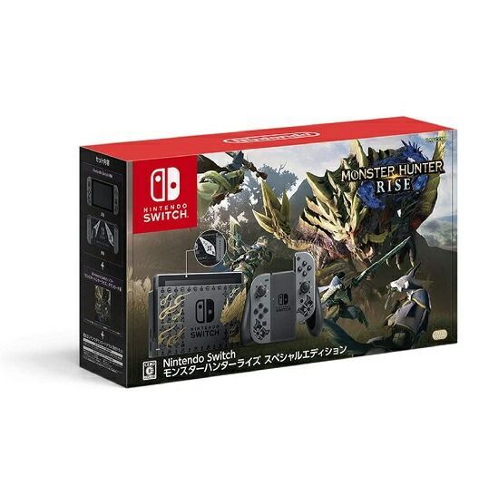 超美品/Nintendo Switch本体/モンハンライズ特別版/ポケモンVIO 新品】 Nintendo Switch モンスターハンターライズ スペシャル