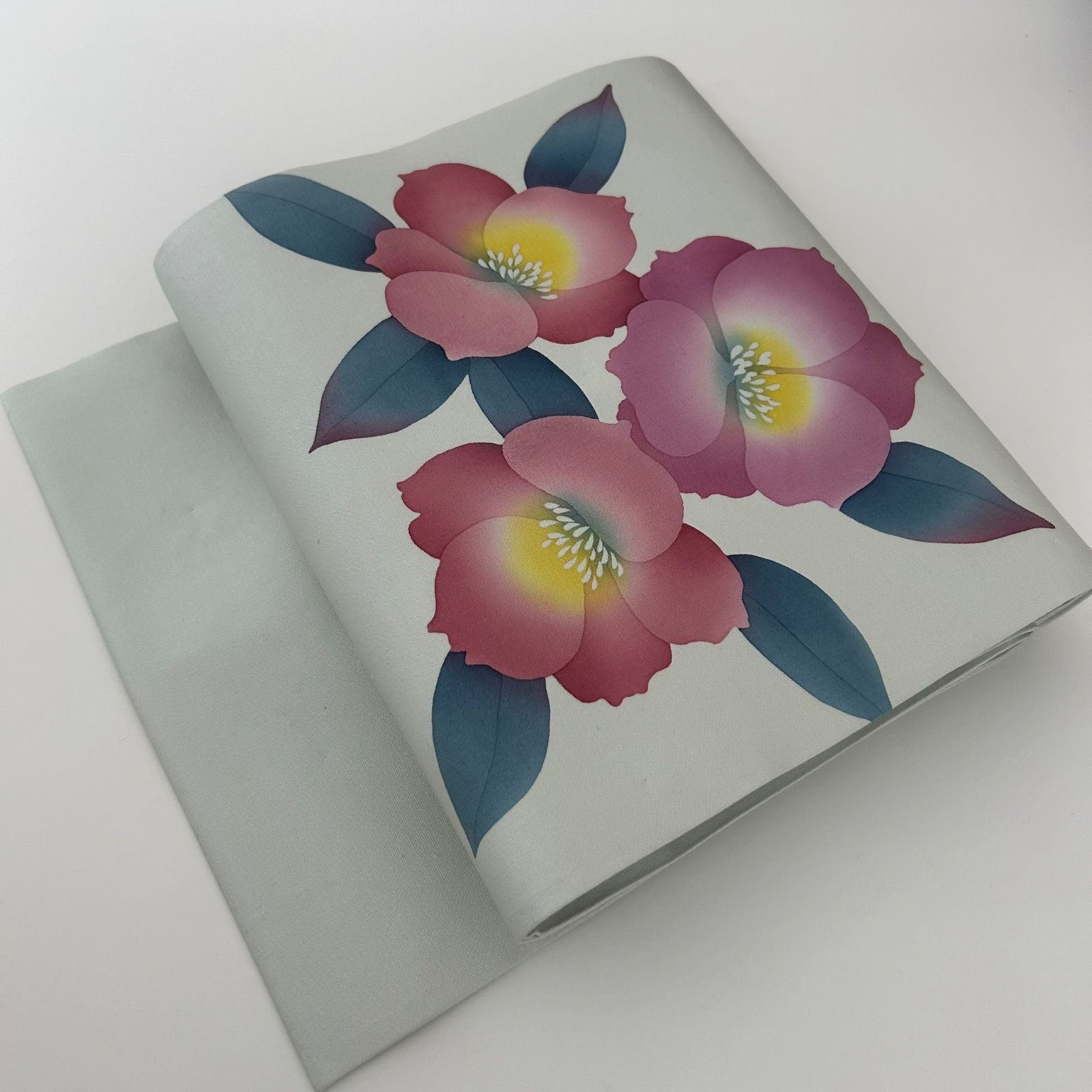 名古屋帯 正絹 染めの美しい花 九寸 MA-1077 - メルカリ