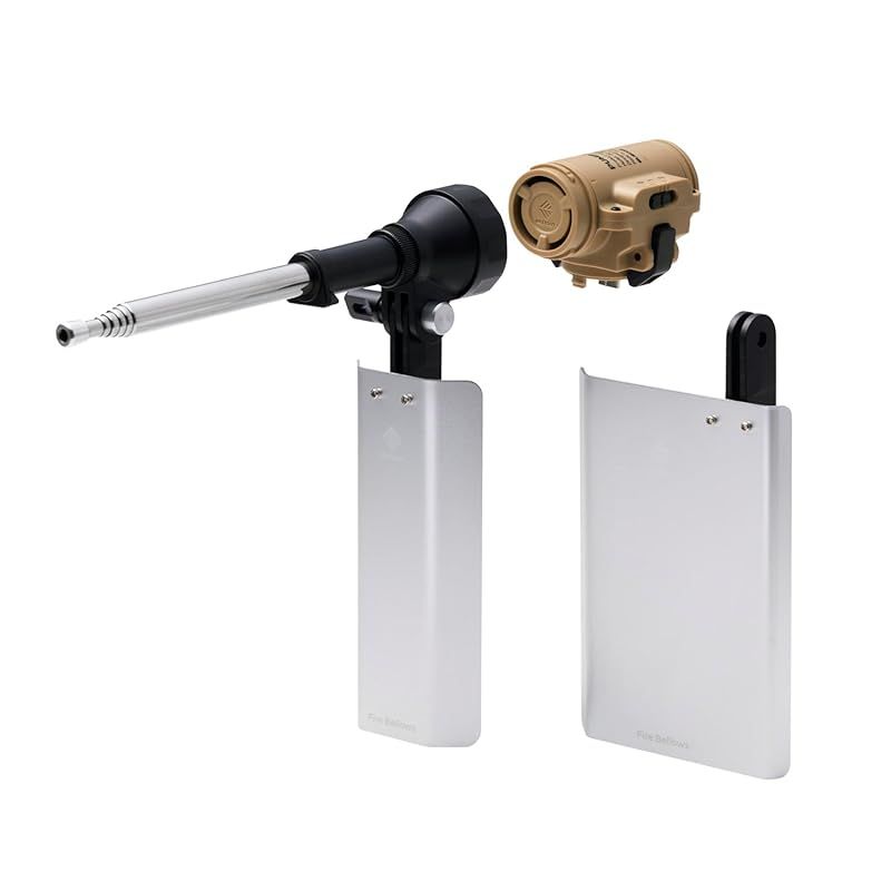 エレコム エアーポンプ NESTOUT PUMP-1 火吹き棒ノズル 風圧2段階 エアノズル8種 静音 軽量 電動 空気入れ アウトドア サンドベージュ DE-NESTGPMF1BE