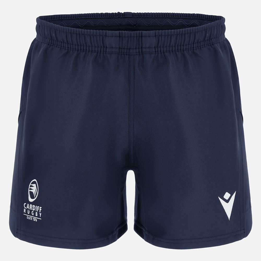 マクロン ラグビー カーディフ 2025 2026 トレーニング ショートパンツ 紺 ネイビー 公式モデル 日本未発売