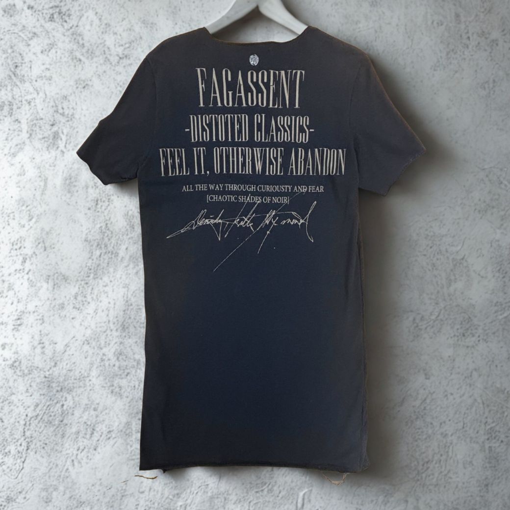FAGASSENT ファガッセン Tシャツ black fellow