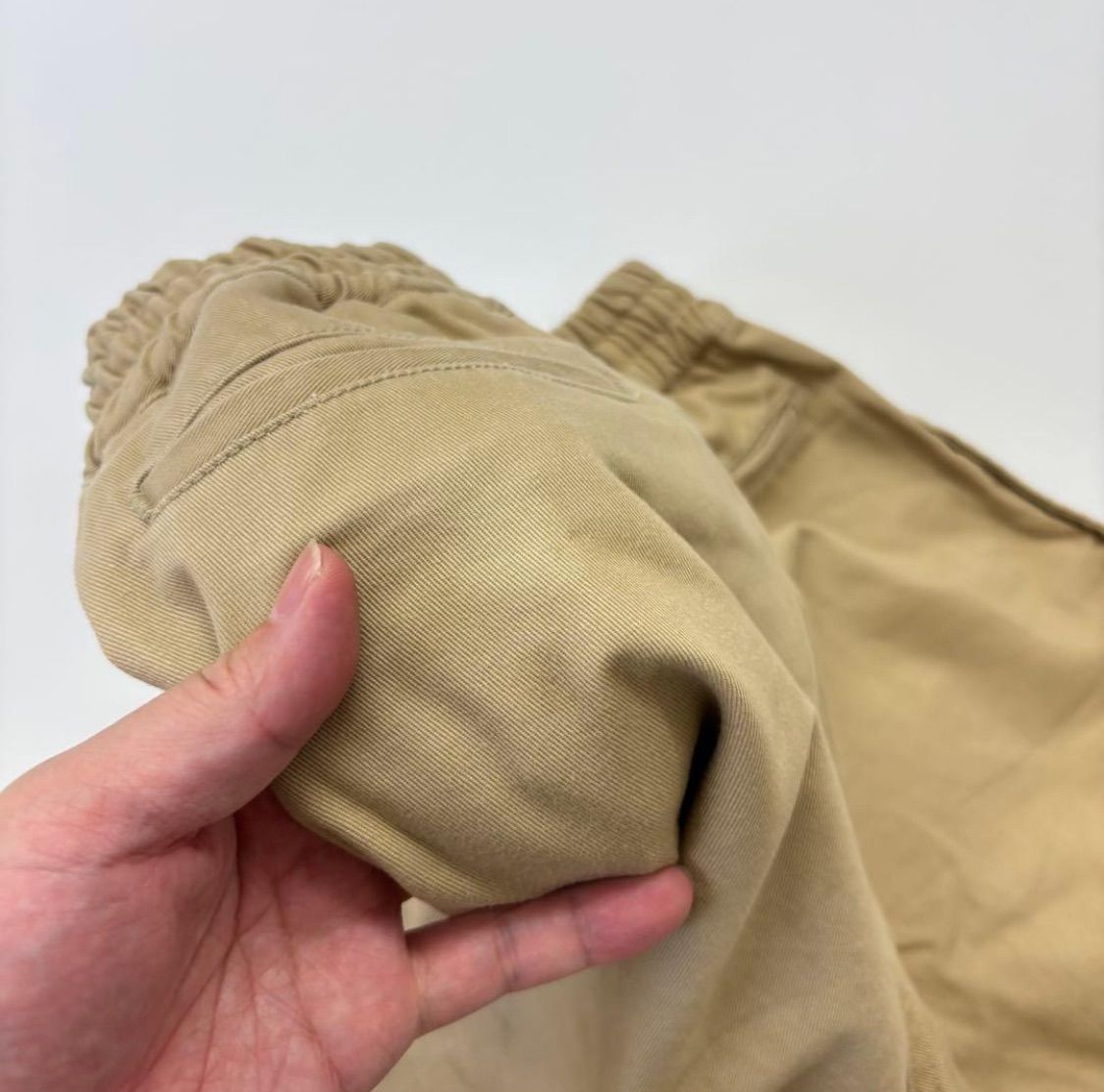 サンリミット sans limite ゴムチノパン サイズ1 Sans limite(サンリミット) / チノクロスゴムパンツ -beige-(S2403073