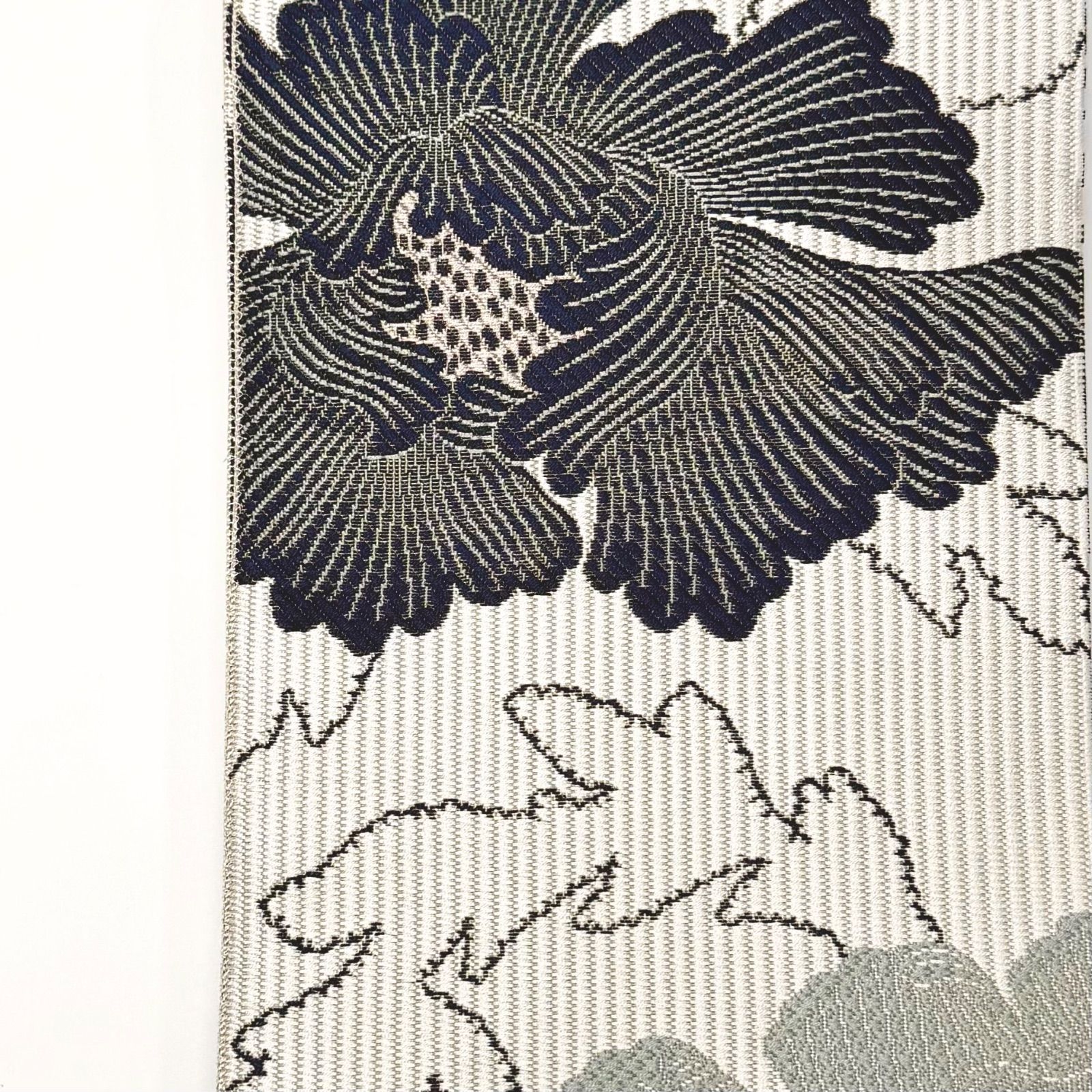 半幅帯 博多織 リバーシブル 博多小袋帯 牡丹柄 0057 - メルカリ