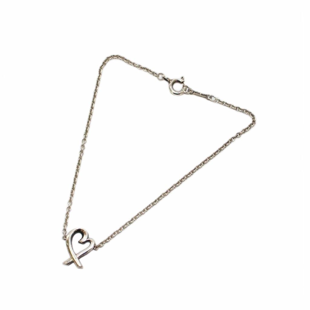 ティファニー TIFFANY - CO. ラビングハート ブレスレット 925 シルバー KH OH