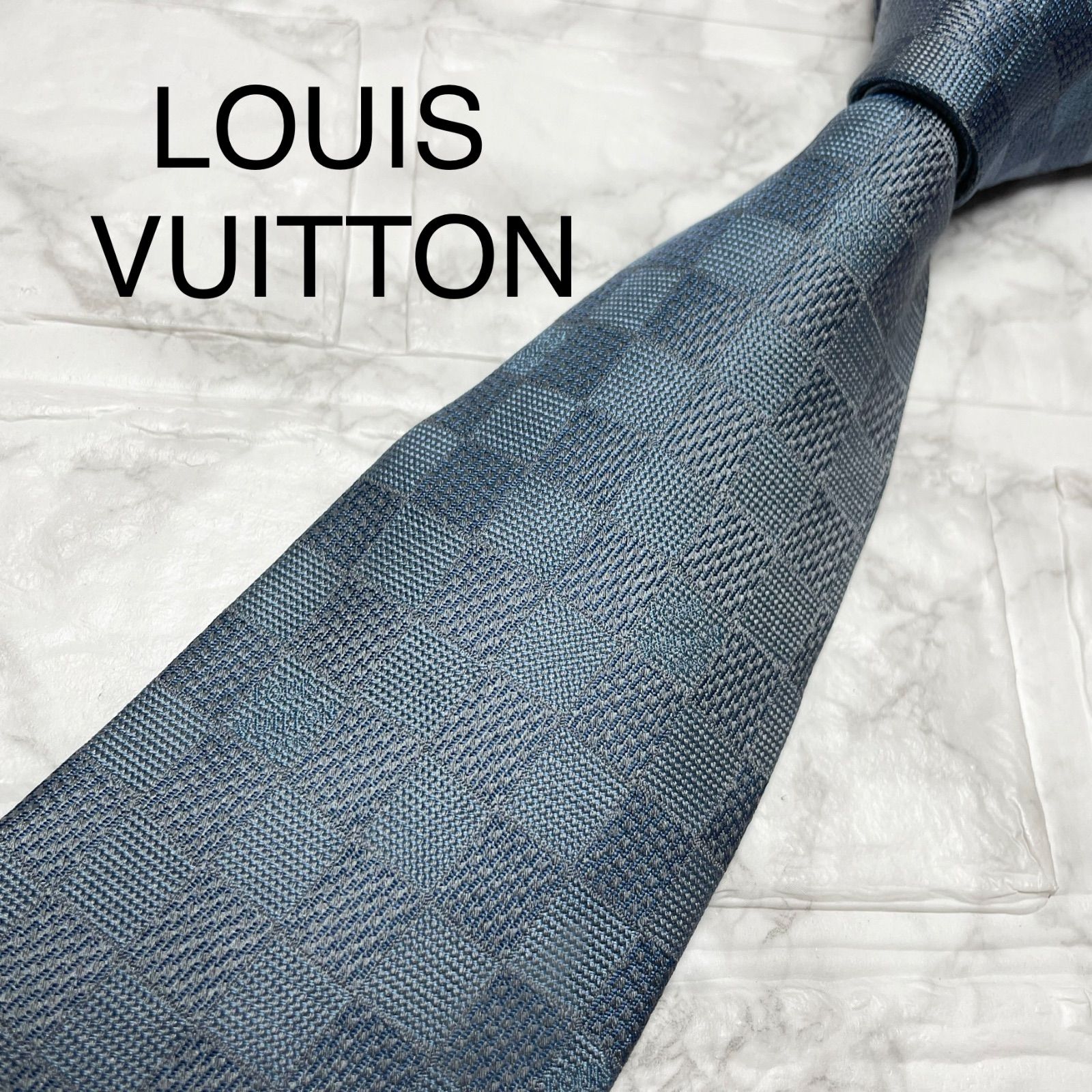 ルイヴィトン LOUIS VUITTON ネクタイ ダミエ - メルカリ
