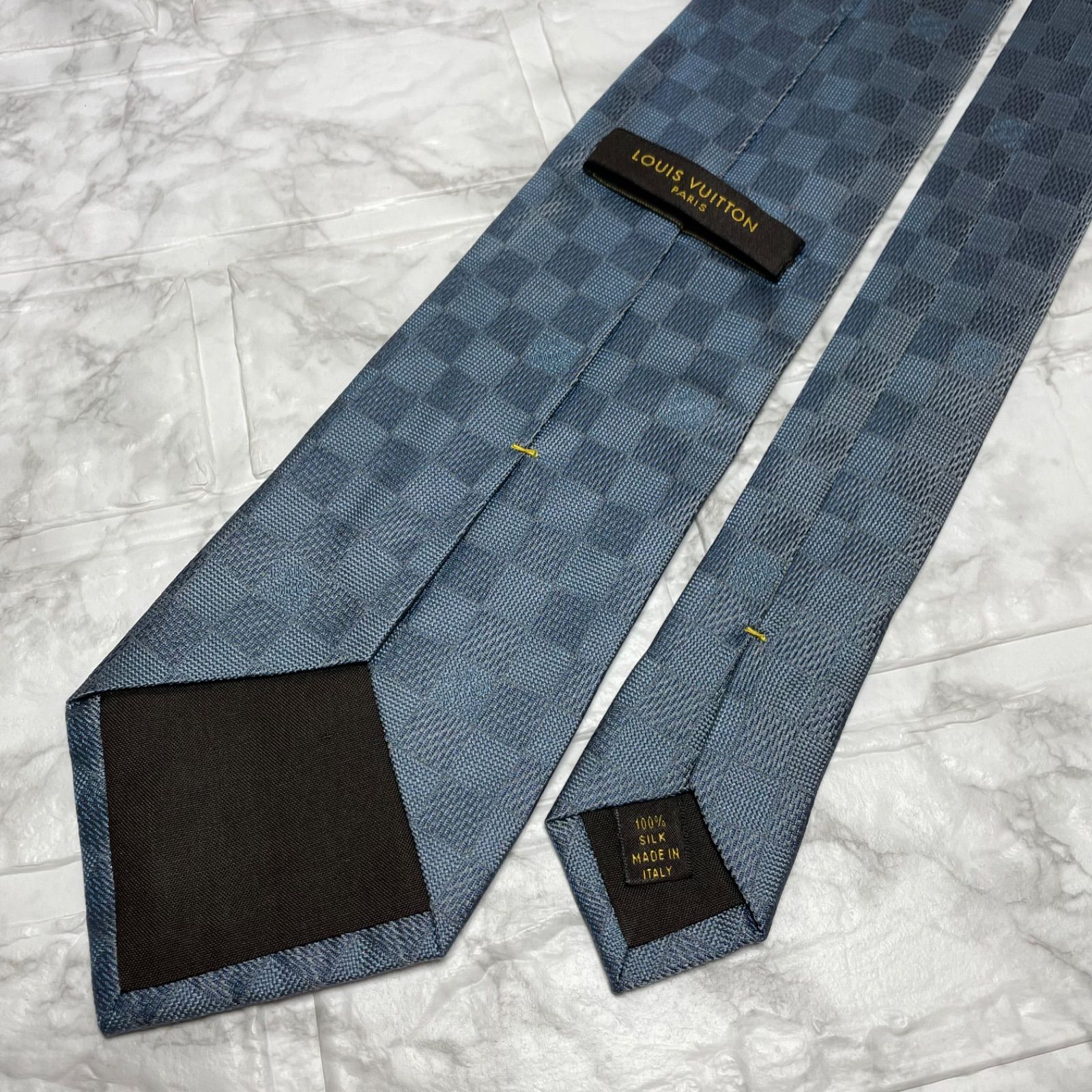 ルイヴィトン LOUIS VUITTON ネクタイ ダミエ - メルカリ