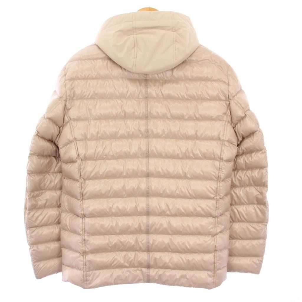 ヘルノ HERNO Resort 23AW ダウンジャケット アウター フーディ ビブ 50 ベージュ PI00093UR KH