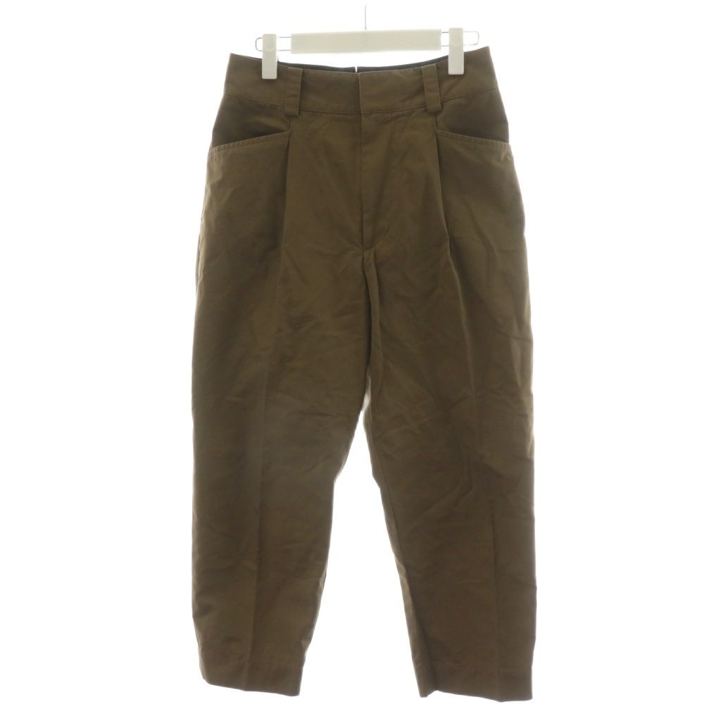 マーガレットハウエル HOWELL 24 AW ORGANIC COTTON OXFORD チノパン チノパンツ 2 カーキ 578-4243002 AN 11