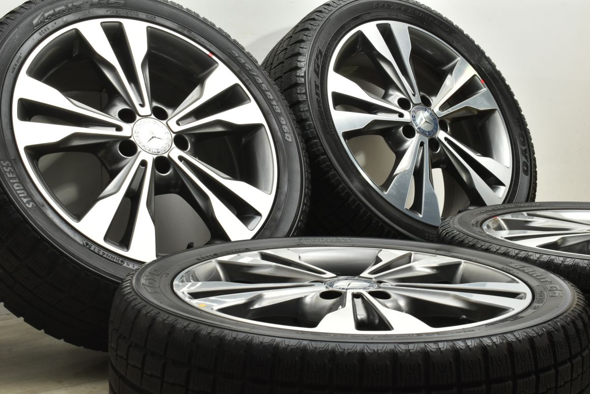 ベンツ W 447 Vクラス 18 in 7 5 J 52 PCD 112 トーヨー ガリット G 245 45 R 品番 ノーマル戻し 639 流用