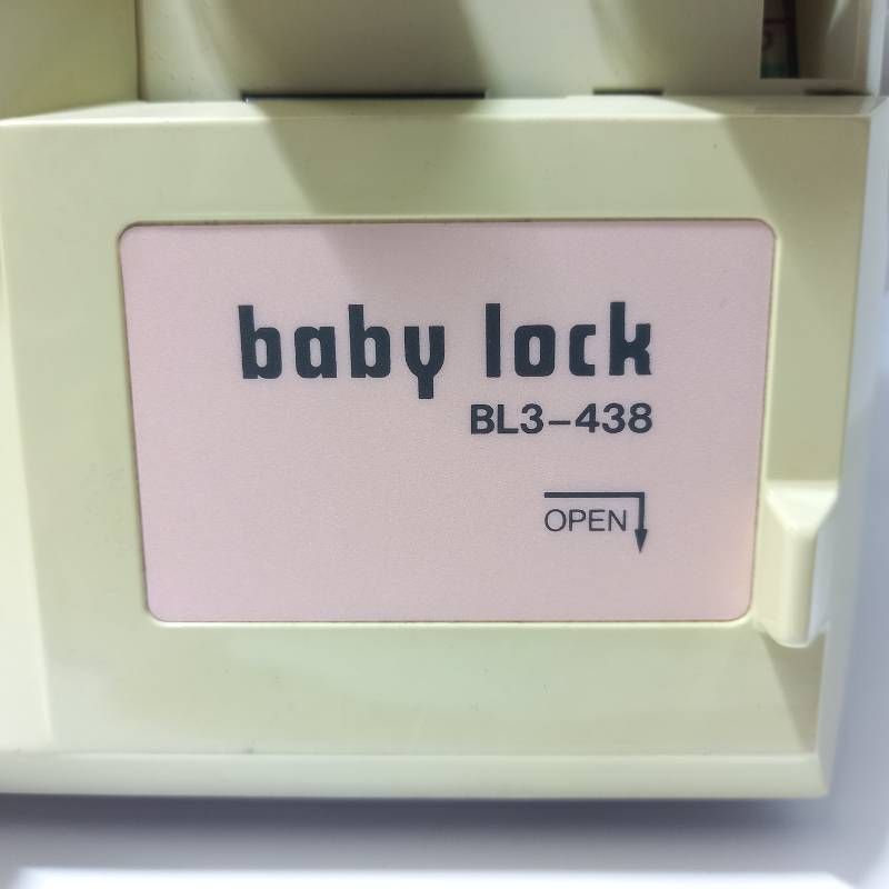 ジューキ ベビーロック BL3-438 ロックミシン JUKI baby lock - メルカリ