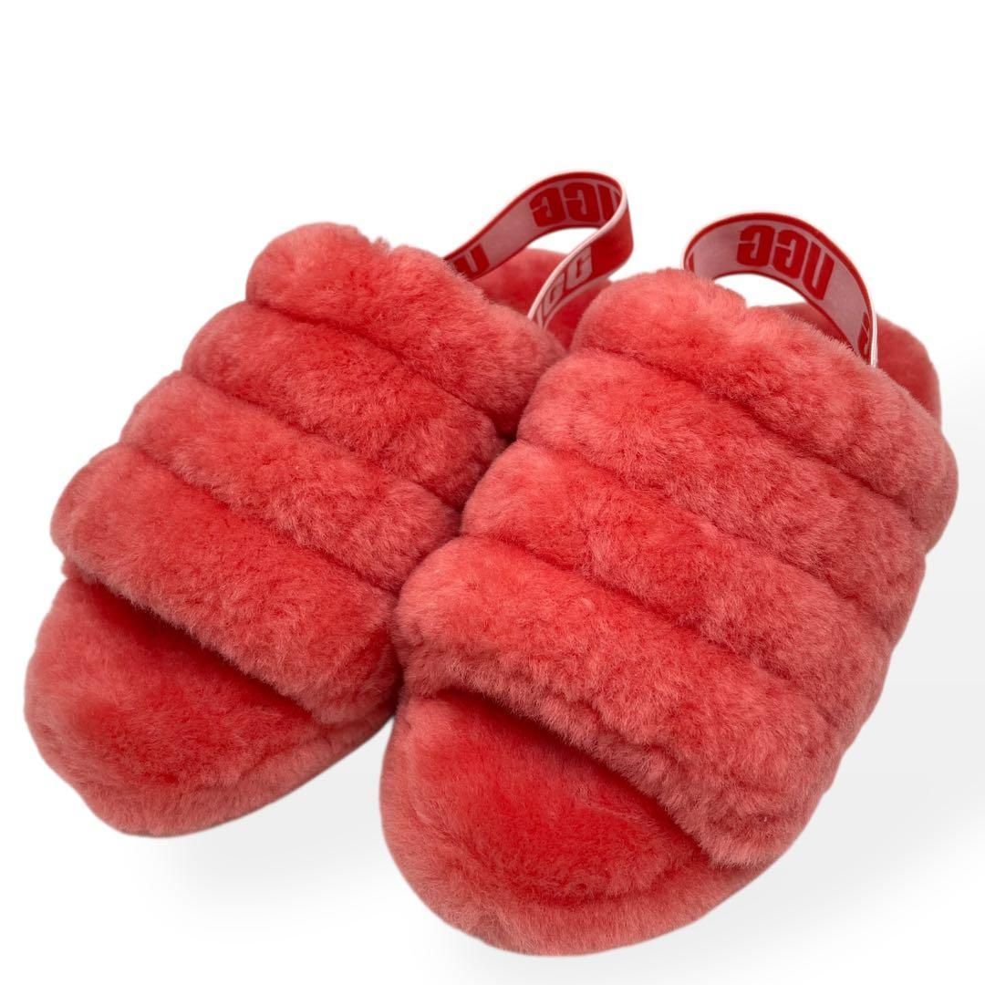 未使用級 UGG アグ ファーサンダル FLUFF YEAHSLIDE 23.0 - メルカリ