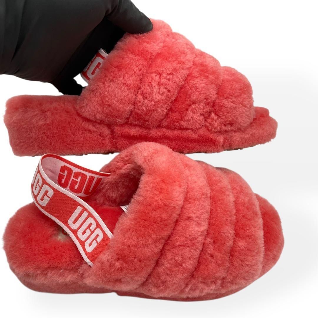 未使用級　UGG　アグ　ファーサンダル　FLUFF YEAHSLIDE　23.0 未使用級 UGG アグ ファーサンダル FLUFF YEAHSLIDE 23.0 - メルカリ