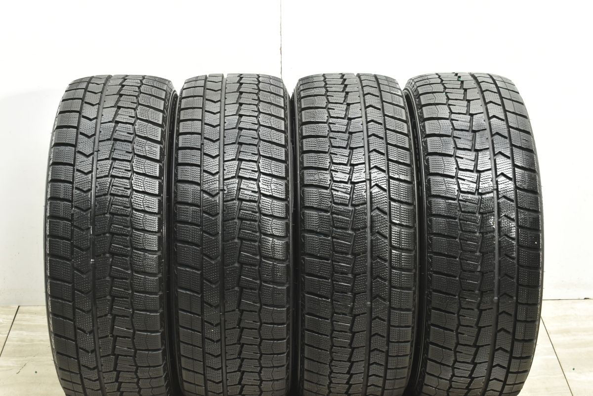 2023年製 バリ溝】バルミナ 17in 7J +53 PCD100 ダンロップ ウインター