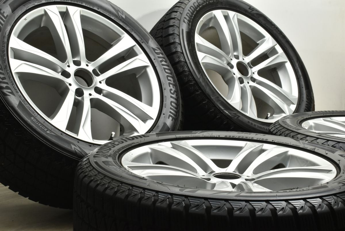 交換用に MAK 19 in 8 5 J 37 PCD 120 ブリヂストン ブリザック DM V 3 265 50 R BMW E 70 X 71 6 スタッドレス