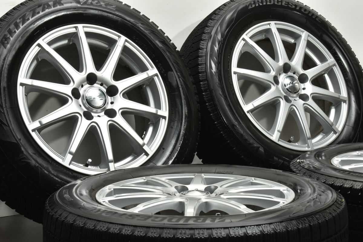 バリ溝 KRAIT II 16 in 6 5 J 40 PCD 114 3 ブリヂストン ブリザック VRX 2 205 65 R ヤリスクロス セレナ エクストレイル CX 30 可