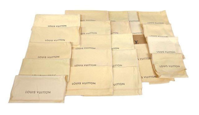 ルイヴィトン　長財布用　保存袋　布袋　20枚　まとめ売り ルイヴィトン 長財布用 保存袋 布袋 20枚 まとめ売り ルイヴィトン 長