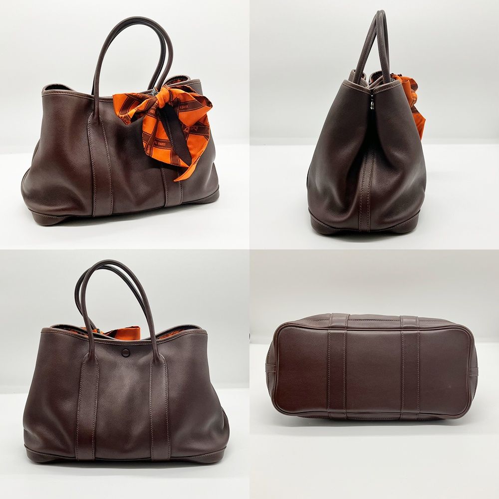 エルメス ガーデンツイリーTPM トートバッグ ハバナ スイフト □H刻印