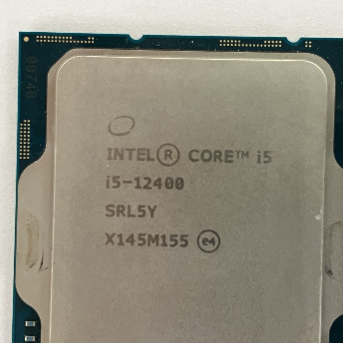 Intel i 5 12400 SRL Y CPU PCパーツ