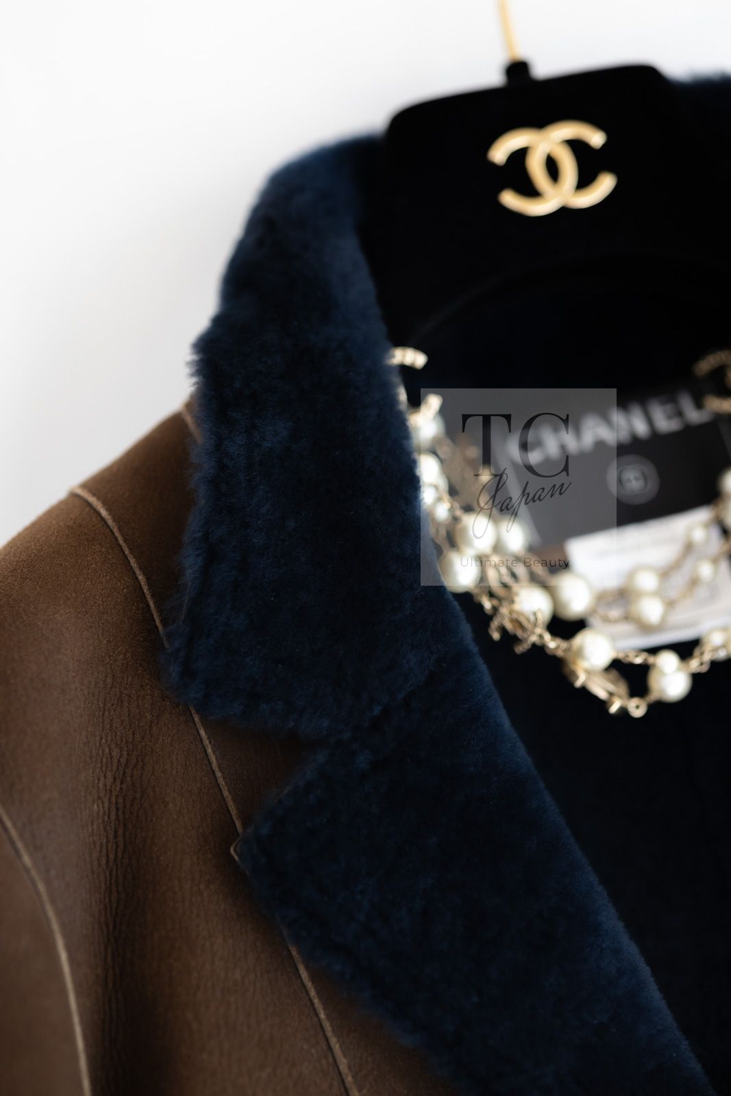 シャネル ジャケット CHANEL 118万 やわらかしっとり チョコ ブラウン