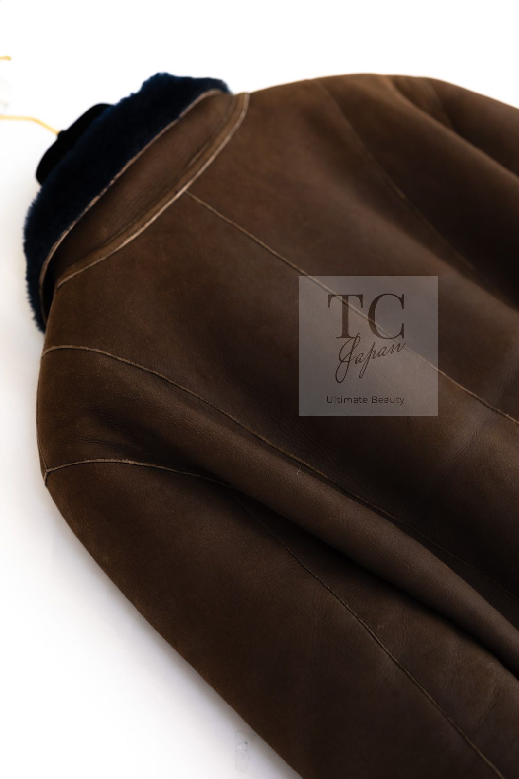 シャネル ジャケット CHANEL 118万 やわらかしっとり チョコ ブラウン