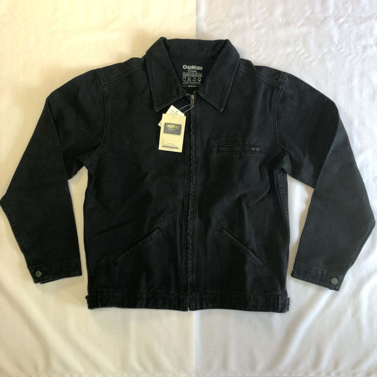 OSH KOSHオシュコシュ】ワークデニムジャケット／ヴィンテージライク