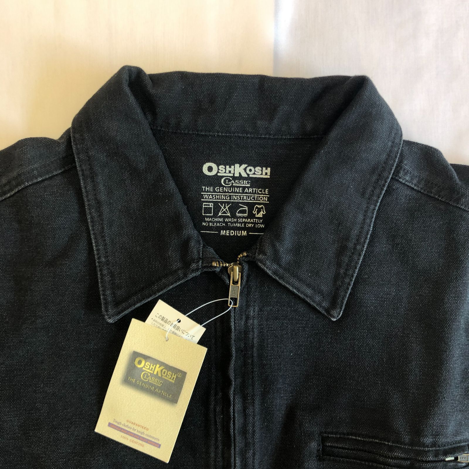 OSH KOSHオシュコシュ】ワークデニムジャケット／ヴィンテージライク