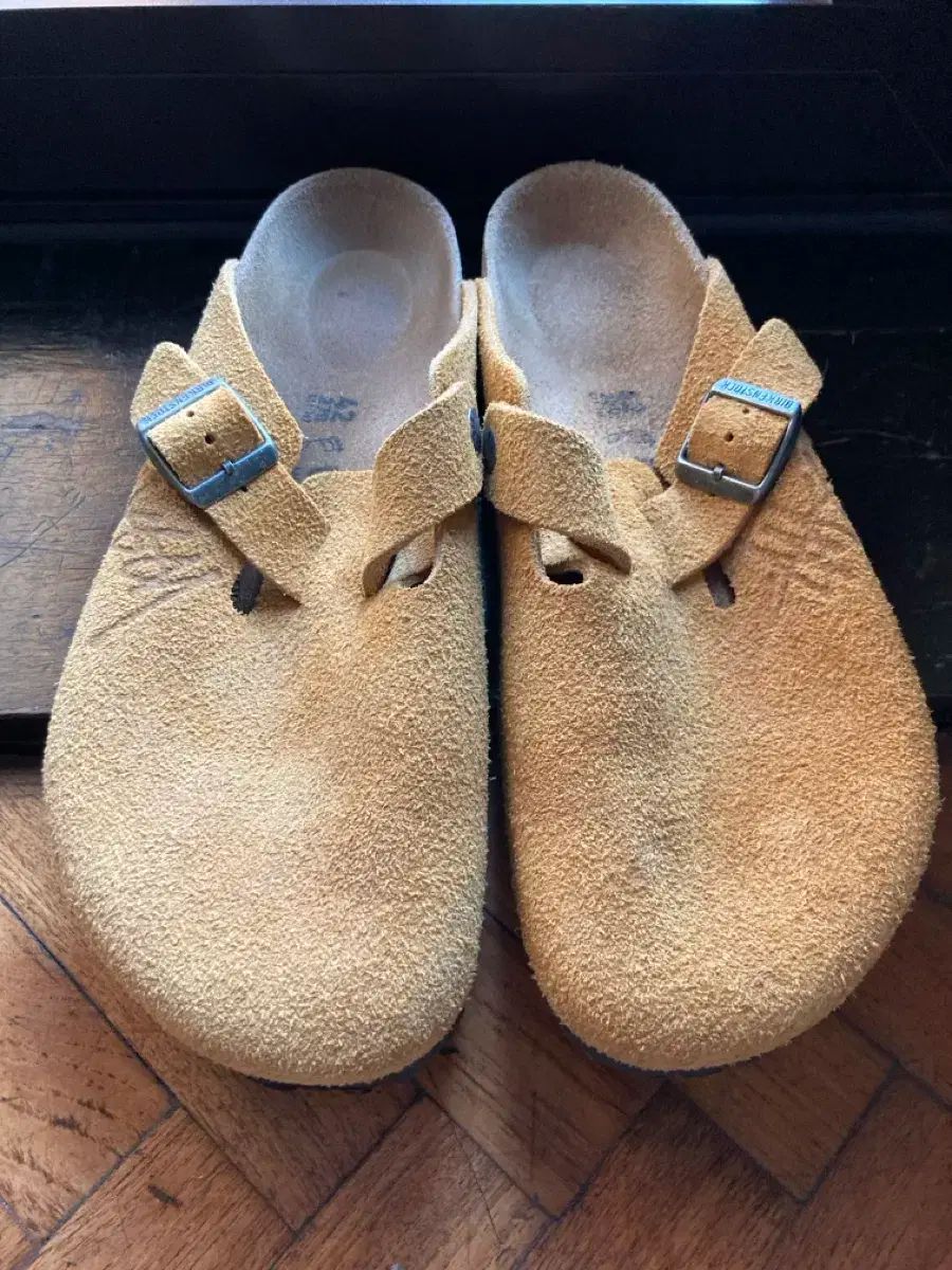 STUSSY BIRKENSTOCK ボストン クロッグ キャラメル EU42