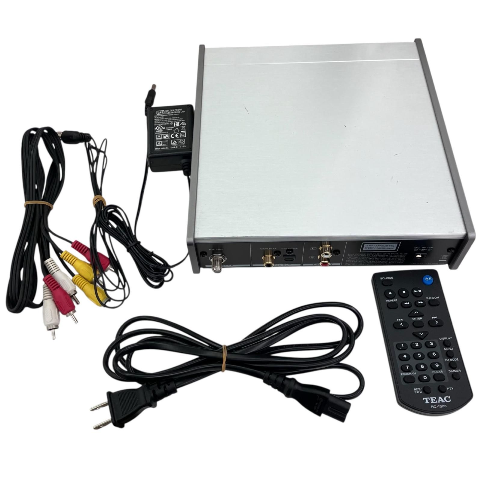 186000 通電 のみ TEAC ティアック CDプレイヤー PD-301